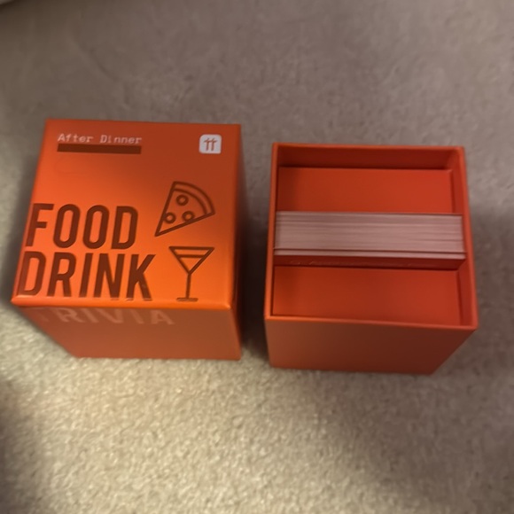 Talking Tables Food And Drink Trivia Game - Picture 2 of 2